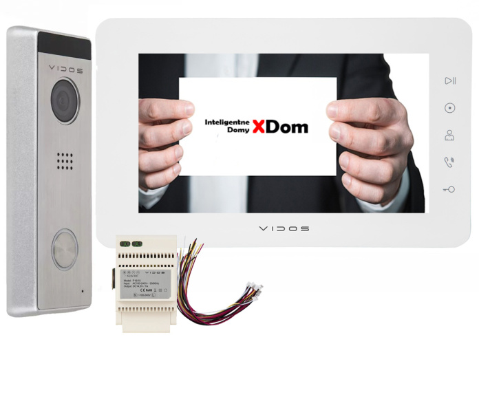 Wideodomofon Vidos S10 i monitorem M12W